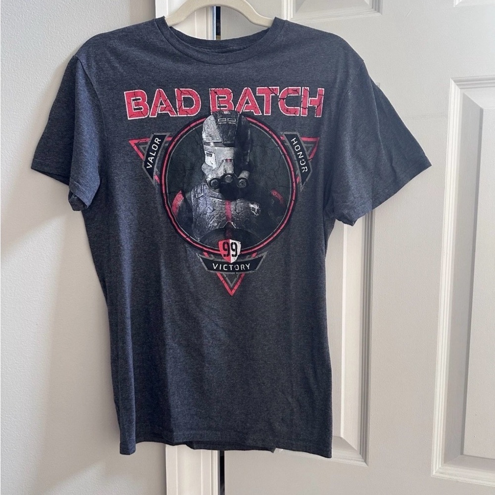 Graphic T-Shirt Disney Star Wars Bad Batch Teen M Fits Sm Adult